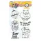 Szilikonbélyegző , Studio Light Clear Stamp / BM Clear Stamp Goofy animals Marlene's World nr.63 (1 db)