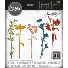 Vágósablon 665221, Wildflower Stems 3 / Sizzix Thinlits Die - Tim Holtz (1 csomag)
