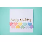 SIZZIX vágósablon 665089, Script Sentiments / Sizzix Thinlits Die - Sharon Drury (1 csomag)