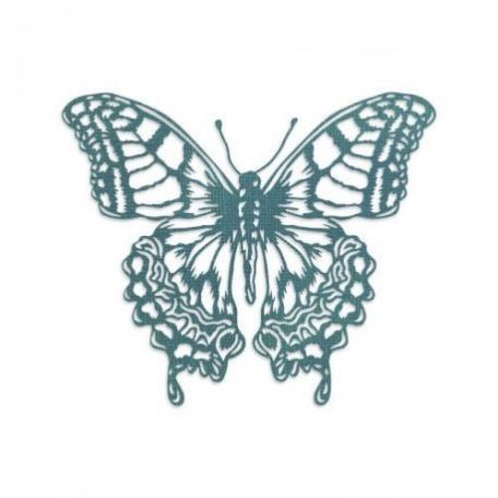 Vágósablon 665201, Perspective Butterfly / Sizzix Thinlits Die - Tim Holtz (1 csomag)