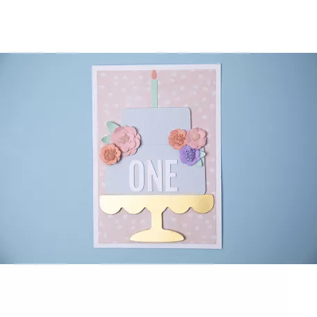SIZZIX Vágósablon 665095 - Celebration Cake - Alexis Trimble - Bigz Die (1 db)