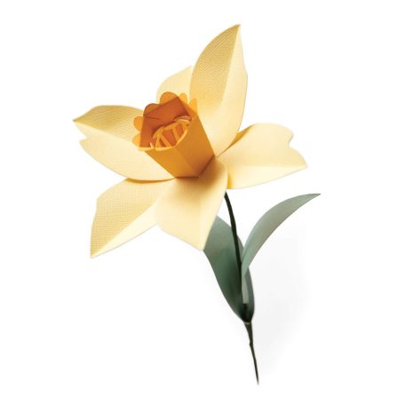 SIZZIX vágósablon 665107 - Daffodil - Nárcisz  - Olivia Rose - Bigz Die L (1 db)