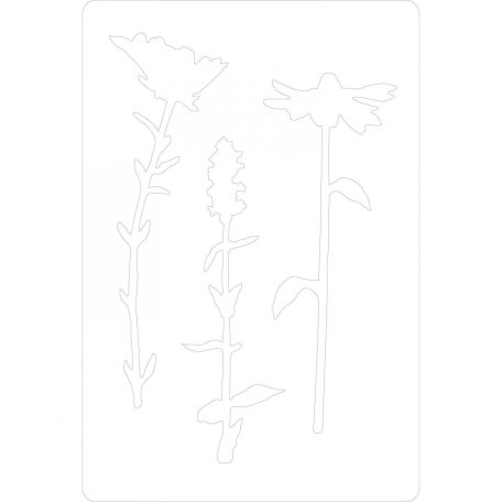 SIZZIX Vágósablon 665222 - Large Stems 2 - Tim Holtz - Bigz Die L (1 db)