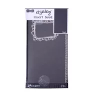   Art Journal , Dylusions dyalog insert books /  - Black (1 db)