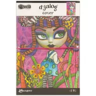   Dyalog Cover , Dyan Reaveley's Dylusions Dyalog Canvas Printed Cover /  -  (1 csomag)