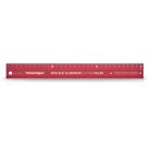 Transotype alumínium vonalzó 30 cm Non-slip aluminium cutting ruler (1 db)