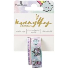   Dekorációs ragasztószalag , Mommy Lhey Washi Tape / Blossom The Unicorn -  (2 db)