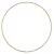 Fémkarika Ø25cm, Metal ring / Antique gold (1 db)
