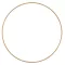 Fémkarika Ø25cm, Metal ring / Antique gold (1 db)