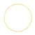 Fémkarika Ø25cm, Metal ring / Yellow -  (1 db)