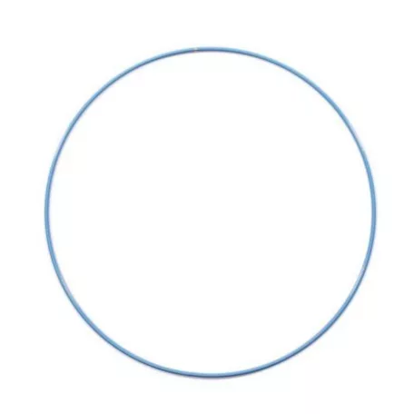 Fémkarika Ø25cm, Metal ring / Blue -  (1 db)