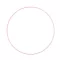 Fémkarika Ø25cm, Metal ring / Light pink -  (1 db)