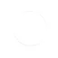Fémkarika Ø25cm, Metal ring / White -  (1 db)