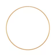Fémkarika Ø25cm, Metal ring / Gold -  (1 db)