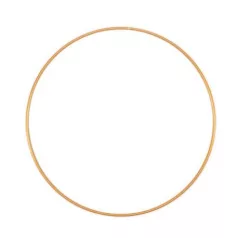 Fémkarika Ø25cm, Metal ring / Gold -  (1 db)