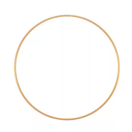 Fémkarika Ø25cm, Metal ring / Gold -  (1 db)
