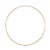 Fémkarika Ø25cm, Metal ring / Gold -  (1 db)
