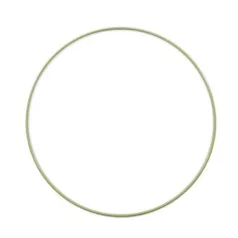 Fémkarika Ø25cm, Metal ring / Pale green -  (1 db)
