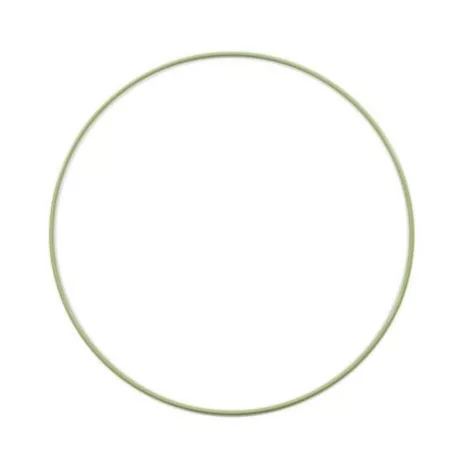 Fémkarika Ø25cm, Metal ring / Pale green -  (1 db)