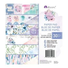   Papírkészlet 6", 6x6 Paper Pad / Prima Marketing Watercolor Floral -  (1 csomag)