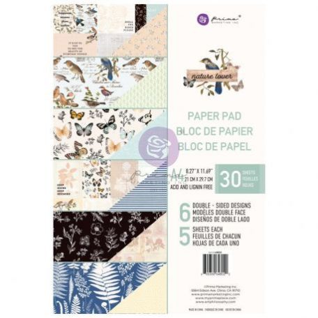 Papírkészlet A4, A4 Paper Pad / Prima Marketing Nature Lover -  (1 csomag)