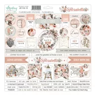   Mintay Chipboard 12" (30 cm) Florabella / Chipboard Stickers (1 ív)