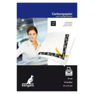   Átíró papír A4, Kangaro Transfer / Carbon paper / Black -  (10 ív)