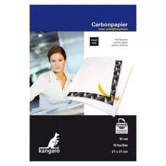   Átíró papír A4, Kangaro Transfer / Carbon paper / Black -  (10 ív)