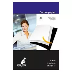   Átíró papír A4, Kangaro Transfer / Carbon paper / White (10 ív)