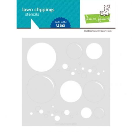 Stencil LF2535, Lawn Clippings Stencils / Big Bubble -  (1 csomag)