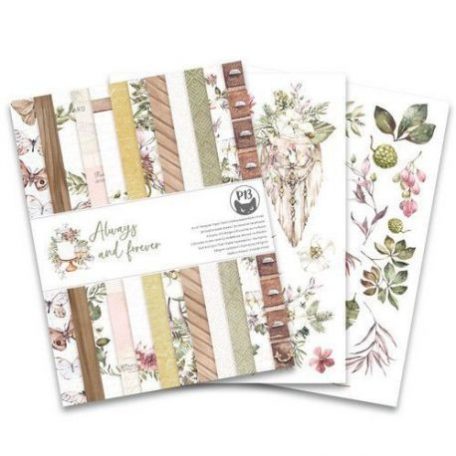 Papírkészlet 6x8, Piatek13 Always and forever / Paper pad -  (24 lap)
