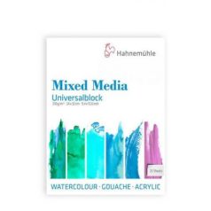   Mixed Media rajztömb 25 lap / 310 g, Hahnemühle Mixed Media / A4+ -  (25 lap)