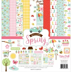   Echo Park Scrapbook Papírkészlet 12" (30 cm) Welcome Spring / Collection Kit (1 csomag)