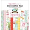 Papírkészlet 6", Echo Park Welcome Spring / Paper Pads - Kétoldalas (24 lap)