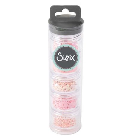 Díszítőelem , Sizzix  Sequins & Beads / Cherry blossom (1 csomag)
