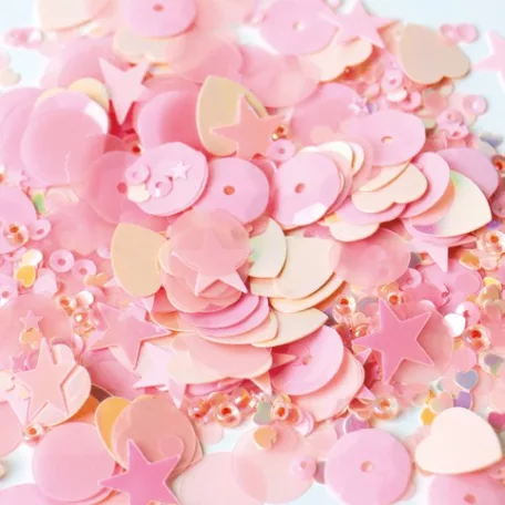 Díszítőelem , Sizzix  Sequins & Beads / Cherry blossom (1 csomag)