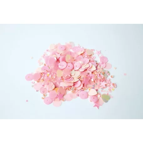 Díszítőelem , Sizzix  Sequins & Beads / Cherry blossom (1 csomag)
