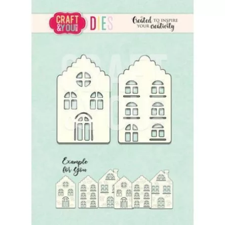 Vágósablon , Craft & You Dies / Hauses -  (1 csomag)