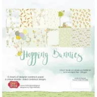   Papírkészlet 12x12, Craft&You Paper Set / Hopping Bunnies -  (12 lap)