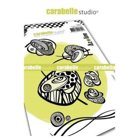 Gumibélyegző , Precious rollers / Carabelle Cling stamp -  (1 db)
