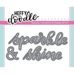   Vágósablon , Heffy Doodle Dies / Sparkle & Shine   -  (1 csomag)