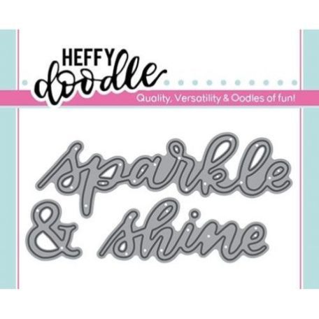 Vágósablon , Heffy Doodle Dies / Sparkle & Shine   -  (1 csomag)