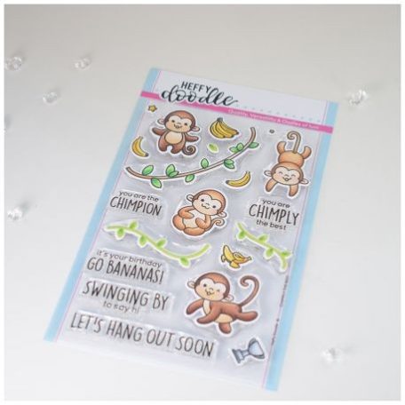 Szilikonbélyegző , Heffy Doodle Clear Stamps / Chimply The Best  -  (1 csomag)