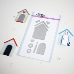   Vágósablon , Heffy Doodle Dies / Build A Cabin   -  (1 csomag)