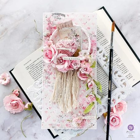 Öntapadós Chipbaord , Chipboard Stickers / Prima Marketing Magic Love By Frank Garcia -  (1 csomag)