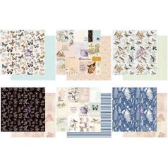   Mini Papírkészlet 12", 12x12 Inch Paper Pad / Prima Marketing Nature Lover -  (6 lap)