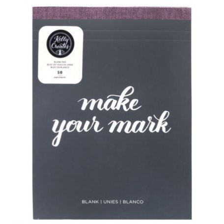 Füzet , Kelly Creates lettering / Blank pad -  (1 csomag)