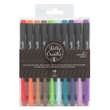 Ecsetfilc , Kelly Creates lettering / Pen small brush multicolor -  (10 db)