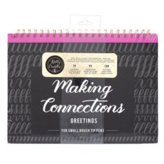   Gyakorlófüzet , Kelly Creates lettering / Workbook connections small brush -  (1 csomag)