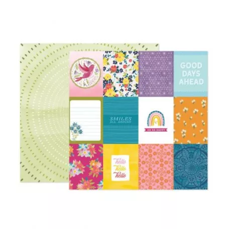 Scrapbook papír , Patterned Paper - AC - PE - Wonders - Paper 24 - 12 x 12 /  -  (1 lap)